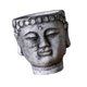thumbnail image 5 of Buddha Head Planter Regalo Decorative Flower Bot Para Cafe TV Gabinet Farmhouse Gray, 5 of 5