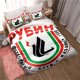 thumbnail image 2 of FC Rubin Kazan Quilt Cover Set, Russian Bedding Set Football Sports Printed Luxury Microfiber Polyester Quilt Cover Cover with, 2 of 5