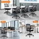 thumbnail image 5 of Silla de oficina BestOffice ergonómica con respaldo medio, giratoria, negra, x2, 5 of 7