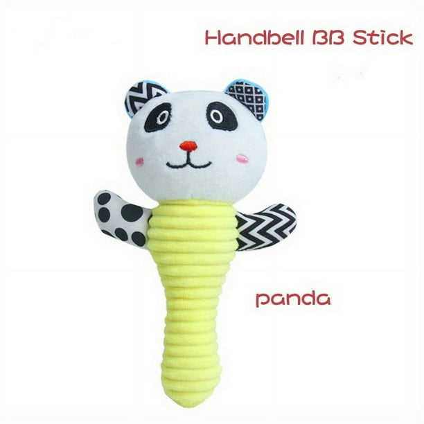 Baby Newborn Training Grasping Hand Grasping Rattles Comforting Educational Plush Toys