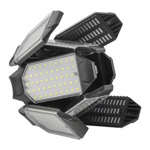 Ioensy - Bombilla De Luz De Garaje Led Plegable Lámpara De Fijación De Lámpara De Bahía Alta Lámpara Industrial