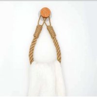 Oem - Porta Papel De Baño Dispensador Toallero Cuerda Rustica