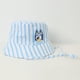 thumbnail image 2 of Gorro Bucket Niña Rayas Celeste Bluey, 2 of 5