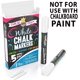 thumbnail image 4 of Marcadores de tiza CHALKY CROWN blanco 5 unidades con punta reversible de 6 mm, 4 of 7