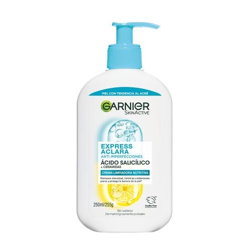 Crema Facial Express Aclara Anti Imperfeciones Con Ácido Salicílico, 250 ml