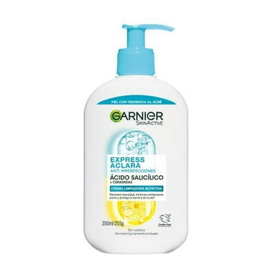 Crema Facial Express Aclara Anti Imperfeciones Con Ácido Salicílico 250 Ml Garnier