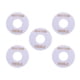 thumbnail image 3 of Placa Redonda De 5pcs Rhythm Treble Treble Para Les Paul Toggle Switch Blanco, 3 of 5