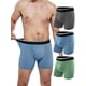 thumbnail image 1 of Calzoncillos tipo bóxer TIICHOO para hombre para incontinencia, lavables, paquete de 3, 1 of 5