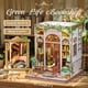 thumbnail image 2 of Kit Book Nook CUTEBEE Green Life Bookshop Madera DIY, 2 of 2