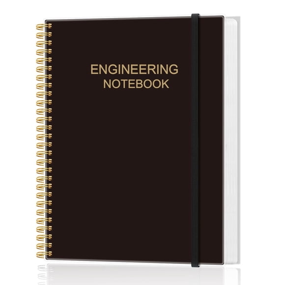 Cuaderno Tuun Fuplan 20 cm Cuadrícula Espiral Negro