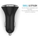 thumbnail image 2 of Adaptador de cargador de coche USB de 3 puertos compatible con iPhone 6, 7, 8, 9, X, XR, XS, 11, Galaxy S10, S9, S8, S7 Note y teléfonos móviles LG., 2 of 8