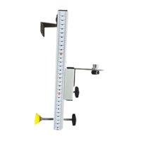 Magideal - Soporte De Pared De Nivelador De Montaje En La Pared, Soporte De Soporte Práctico Ajustable, Simple Instalación -Clear -Smand -Medición De Medición De