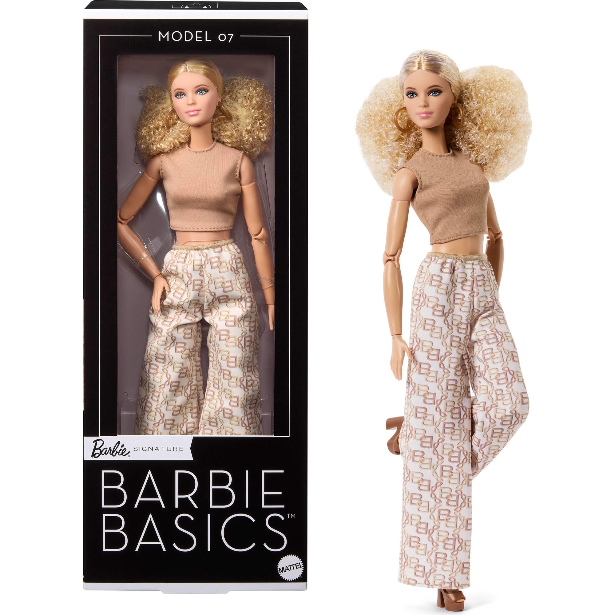 Muñeca De Moda Barbie Basics Modelo Collector 06 Con Cabello Rubio