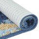 thumbnail image 4 of REGALWOVEN Alfombra de Baño Floral Lavable para Baño Azul 20" x 32", 4 of 6
