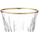 thumbnail image 2 of Juego de copas para vino Lorren Siena de cristal con banda dorada, 180 ml, 4 piezas, 2 of 3