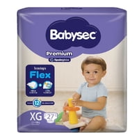 Pañal Premium Talla Xg 27 Un 27 Un Babysec