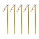 thumbnail image 2 of 5 Estacas Para Carpa Con Tornillos Y Correas Para El Suelo Para Carpas De Playa, Patios Y Lonas Doradas, 2 of 5