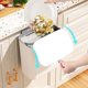 thumbnail image 4 of 2pcs Cubo de Basura Colgante,Cubo de Basura con Tapa para Interior y Cocina,Cesto de Basura de Pared de Cocina,Cubo de basura para encimera,Deslizante Abierto,Para Baño,Dormitorio,Oficina, 4 of 8