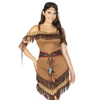 Disfraz Leg Avenue Native Warrior Princess Para Mujer, Marrón, Xl