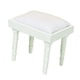 thumbnail image 1 of Silla De Casa De Muñecas Muebles En Miniatura Mini Escena De Vida Para Adorno De Oficina Blanco, 1 of 5