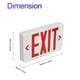 thumbnail image 4 of Señal de salida CM MZY con luces LED de emergencia, paquete de 6, 4 of 5