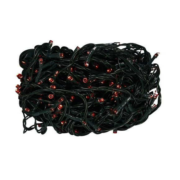 Guirnalda A Pila 300 Led Color Rojo