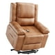 thumbnail image 1 of Sillón reclinable Power Lift GarveeHome, masaje térmico, piel sintética, 1 of 3