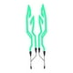 thumbnail image 1 of Casco De Motocicleta Tira De Luz LED Casco De Luz Fría Conjunto De Iluminación Accesorios Verde, 1 of 5