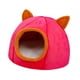 thumbnail image 4 of Cama Para Gatos Con Juguete Colgante Con Cojín Extraíble Lavable Para Kitty Red, 4 of 5