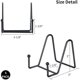 thumbnail image 2 of IBosins 5Pack 3Inch Small Plate Display Stands Black Metal, 2 of 3