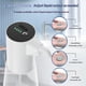 thumbnail image 2 of Dispensador automático de jabón ajustable,Dispensador de líquido eléctrico recargable de 4 niveles ajustables,Bomba de desinfectante de mano sin tacto de 450 ml para baño y cocina,La botella, 2 of 3
