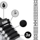 thumbnail image 4 of 16 cordones elásticos de silicona sin cordones para niños y adultos, impermeables, para zapatillas, botas y zapatos casuales, para correr, tablas y botas., 4 of 5