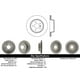 thumbnail image 3 of Disco Freno para auto BMW 325i 2004-2013 Trasero, 3 of 3