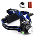 thumbnail image 2 of Pack X3 Linterna Belug Frontal Led De Cabeza Recargable 1600 L negra con azul, 2 of 3