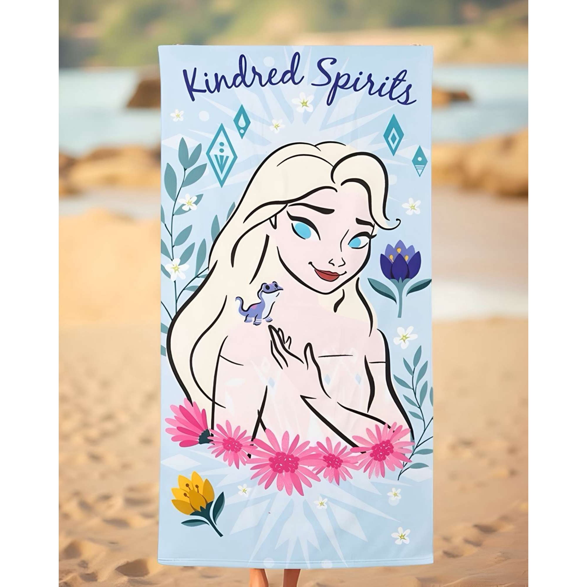 Mashini - Toalla Playera Microfibra Frozen