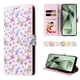 thumbnail image 4 of FOXDOCK Funda Tipo Cartera Floral para iPhone 17 ,Funda con Tapa de Cuero PU, Protección Antigolpes con Ranuras para Tarjetas y Soporte, 4 of 5