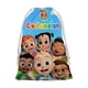 thumbnail image 1 of Cocomelon Bolsa de regalo con cierre de cinta navideño para decoración de Navidad,40cm×52 cm., 1 of 6
