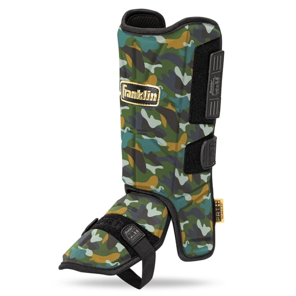 Camuflaje de béisbol para adultos de la serie PRT de Franklin Sports Leg Guard