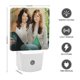 thumbnail image 2 of Las Chicas Gilmore Luz nocturna LED con sensor de anochecer a amanecer para dormitorio, baño, pasillo, escaleras - Lámpara LED nocturna de enchufe, 0.5W - 1 pieza, 2 of 6