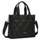 thumbnail image 1 of Cartera Tote Helena Acolchada Negro Calu, 1 of 7