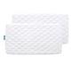 thumbnail image 1 of Paquete de 2 sábanas protectoras de colchón para cuna Biloban, impermeables, 1 of 7