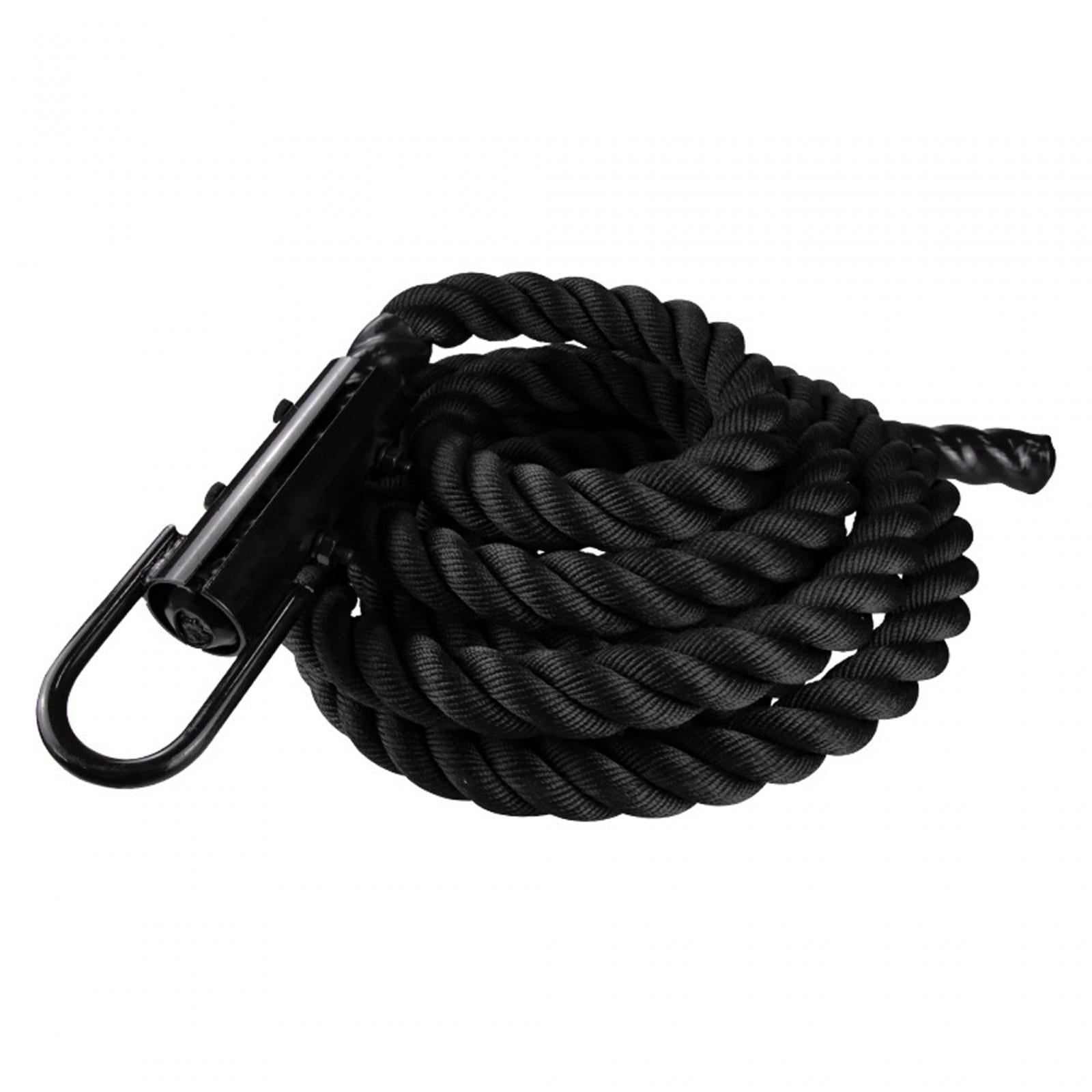 Ioensy - Cuerda De Escalada Cuerda Para Saltar Física Al Aire Libre Mejorar La Fuerza Gimnasios Cuerda De Batalla 38 Mm X 4,5 M