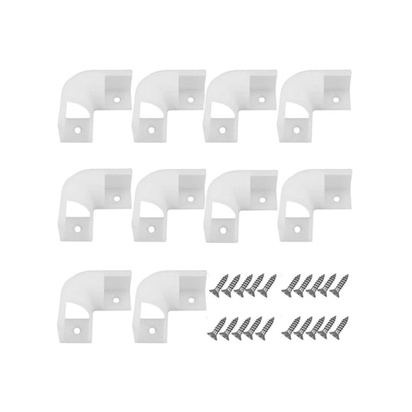 Kit de canal de aluminio LED para esquina HAMRVL para tiras de luz