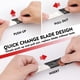 thumbnail image 5 of Cuchillo plegable/navaja multiusos WORKPRO 2 en 1 con 10 cuchillas, 5 of 8