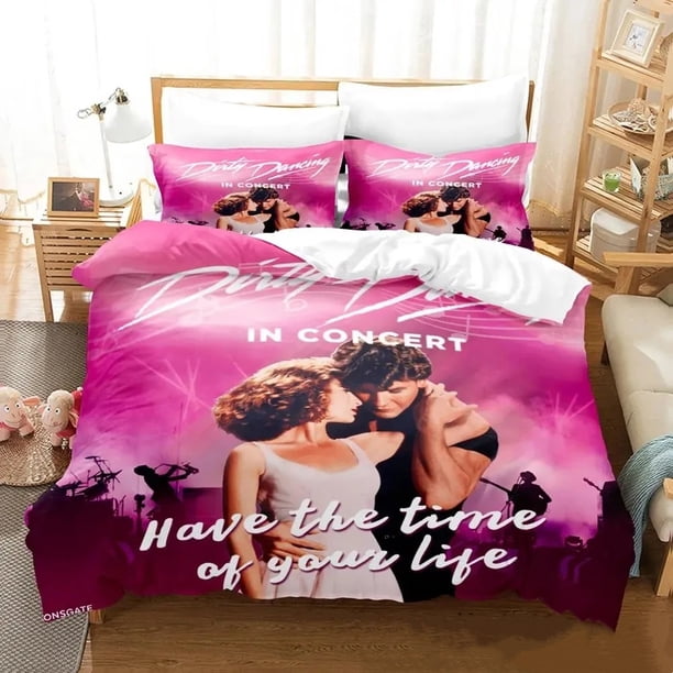 Dirty Dancing Bedding Set Boys Girls Duvet Cover Pillowcase Bed boys Adult Home Textileextile