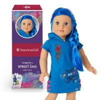 Muñeca American Girl Truly Me #90 De 18 Pulgadas Con Ojos Azules Y Vestido