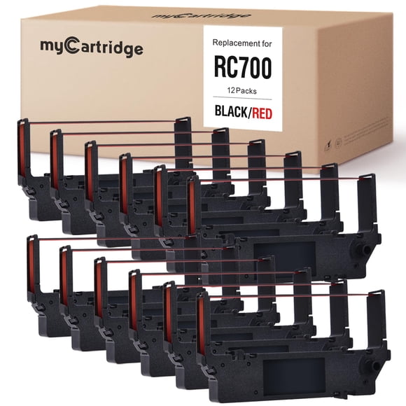 Cinta de tinta MyCartridge de repuesto, 12 paquetes para Star RC700