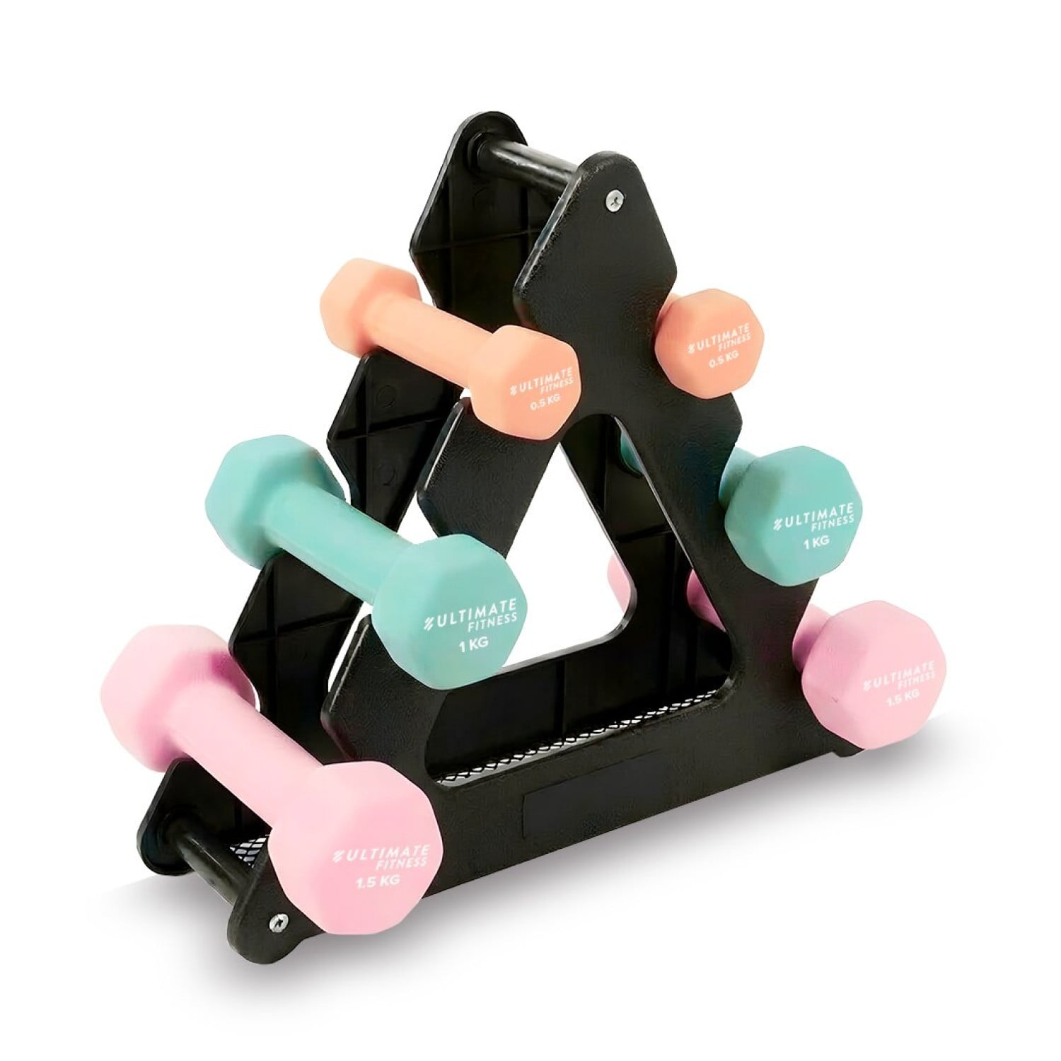 Ultimate Fitness - Set Mancuernas 6 Kg