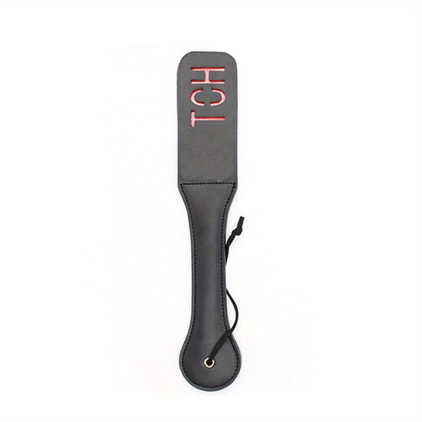 1pc BDSM Spanking Paddle for Adults - Faux Leather Slapper Paddle for Sex Play and Role-Play - Enhance Your Sexual Experience