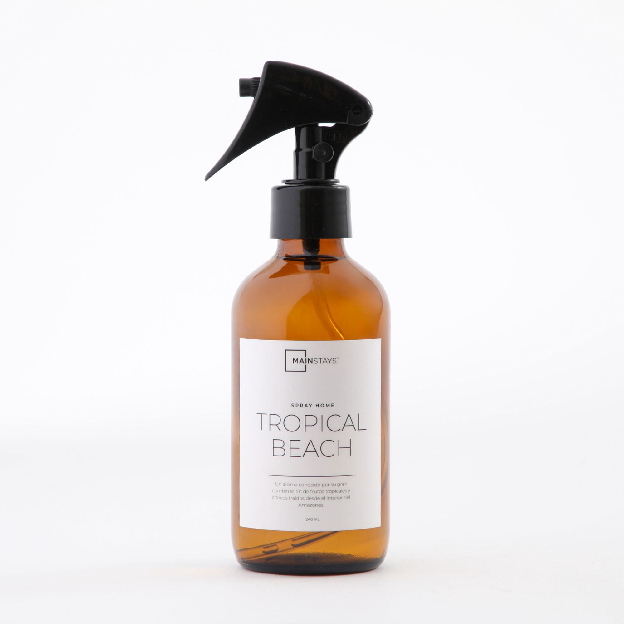 Spray Home Tropical Beach Botella Ambar 240 Ml Mainstays